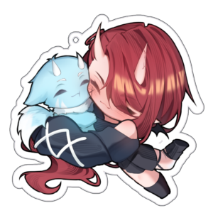 [Epoxy Keychain] Mascot Yoni