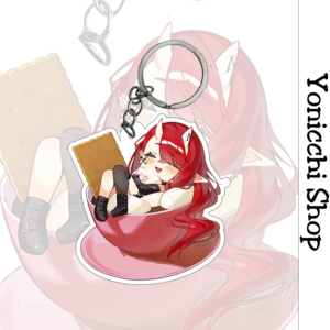 [Epoxy Keychain] Cup Yoni